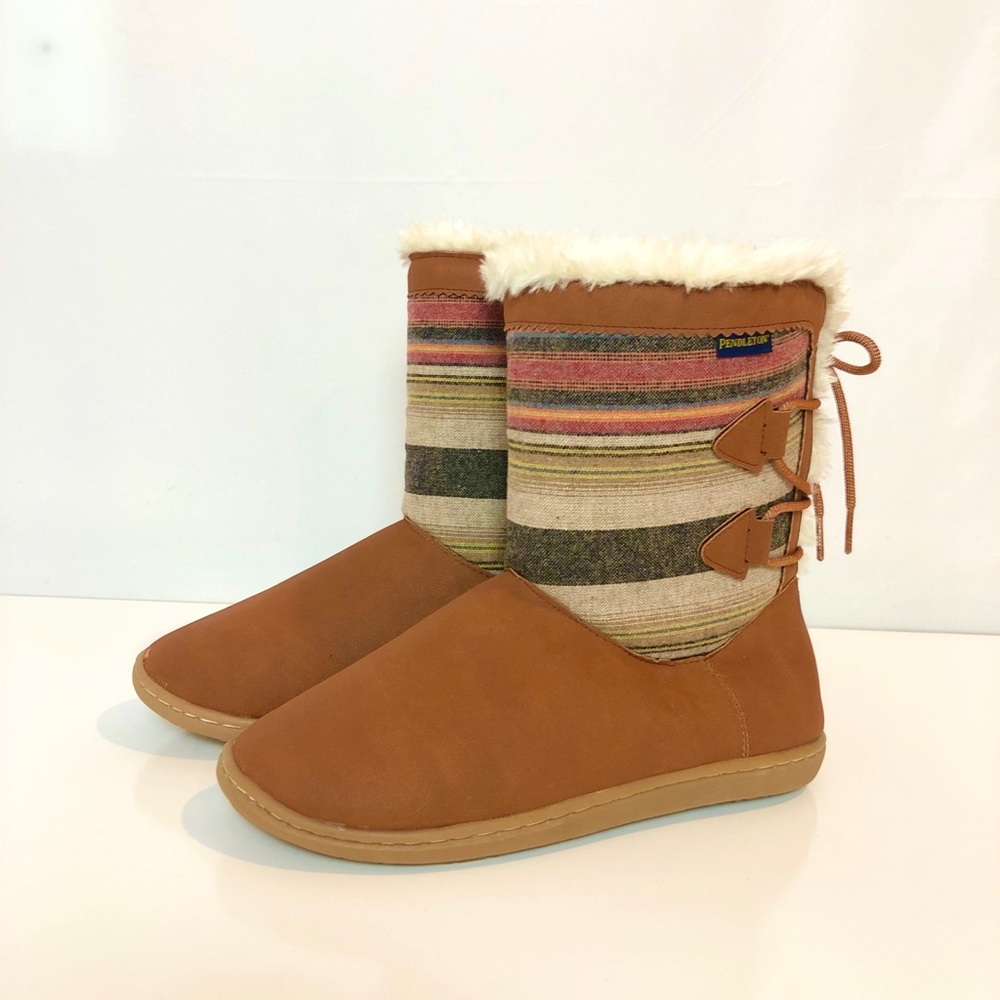 Pendleton Hacienda Suede Boots Size 9